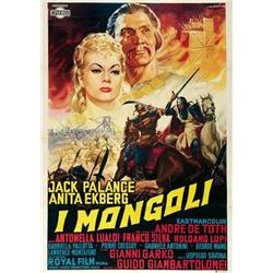 Italian movie poster - I MONGOLI