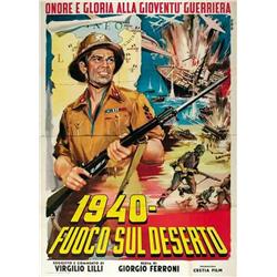 Italian movie poster - 1940