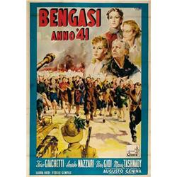 Italian movie poster - BENGASI ANNO '41