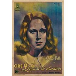 Italian movie poster - LEZIONE DI CHIMICA