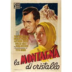 Italian movie poster - LA MONTAGNA