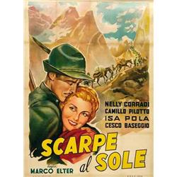 Italian movie poster - SCARPE AL SOLE