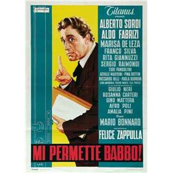 Italian movie poster - SORDI