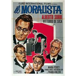 Italian movie poster - IL MORALISTA