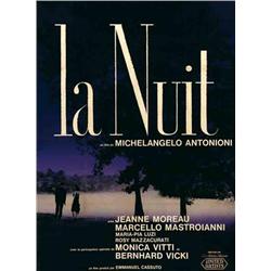 Italian movie poster - LA NUIT