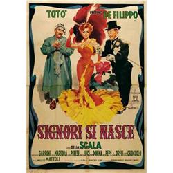 Italian movie poster - TOTO'