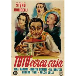 Italian movie poster - TOTO'