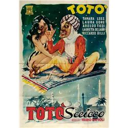 Italian movie poster - TOTO' SCEICCO
