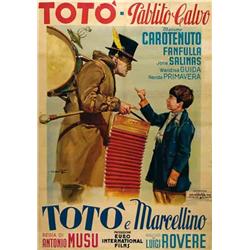 Italian movie poster - TOTO'