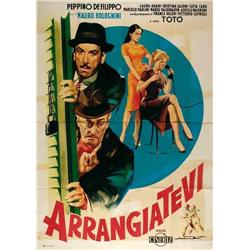 Italian movie poster - ARRANGIATEVI