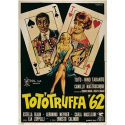 Italian movie poster - TOTO' TRUFFA '62