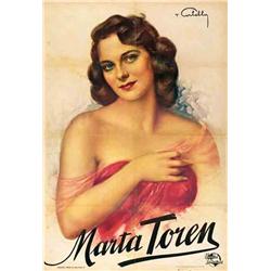 European movie poster - MARTA TOREN