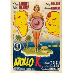 European movie poster - ATOLLO K
