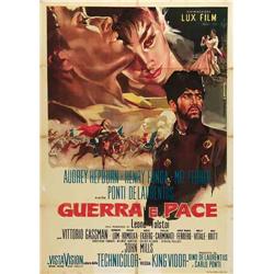 American movie poster - GUERRA E PACE