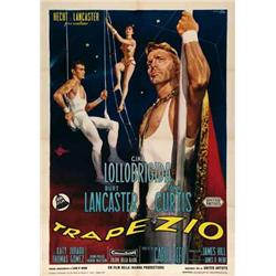 American movie poster - TRAPEZIO