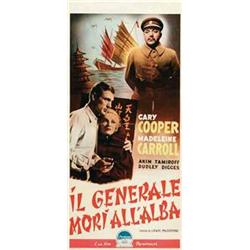 American movie poster - IL GENERALE