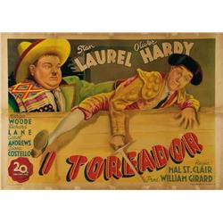 American movie poster - I TOREADOR