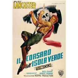 American movie poster - IL CORSARO