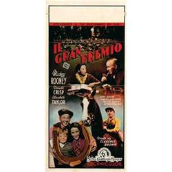 American movie poster - IL GRAN PREMIO