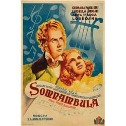 Musical movie poster - SOMNAMBULA