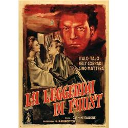 Musical movie poster - FAUST