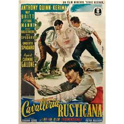 Musical movie poster - RUSTICANA