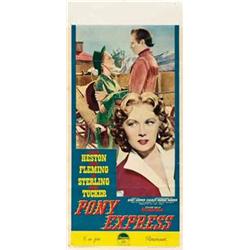 Western movie poster - PONY EXPRESS