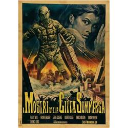 Horror/Noir movie poster - I MOSTRI