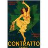 Image 1 : Italian advertising poster - CONTRATTO