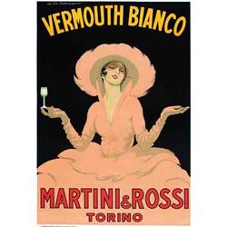 Italian advertising poster - MARTINI