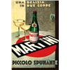 Image 1 : Italian advertising poster - MARTINI