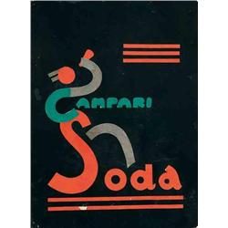 Italian advertising poster - CAMPARI