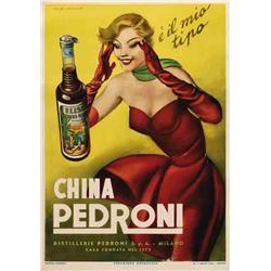 Italian advertising poster - PEDRONI