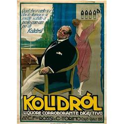 Italian advertising poster - KOLIDROL