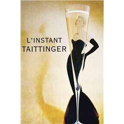 Italian advertising poster - TAITTINGER