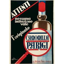 Italian advertising poster - PARIGI