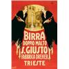 Italian advertising poster, beverage