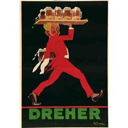 Italian advertising poster - DREHER