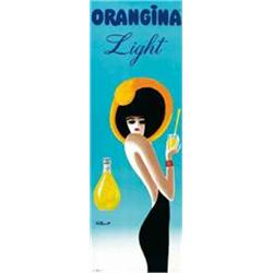 Italian advertising poster - ORANGINA