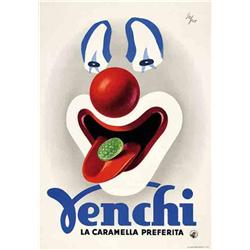 Italian advertising poster - VENCHI