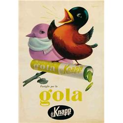 Italian advertising poster - KNAPP