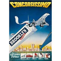 Italian advertising poster - BROOKLYN