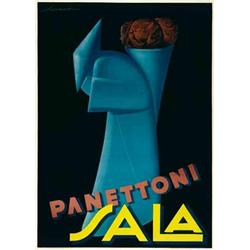 Italian advertising poster - SALA