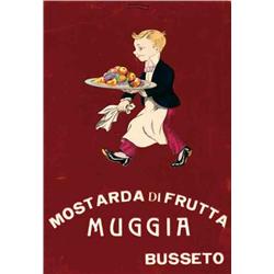 Italian advertising poster - MUGGIA
