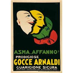 Italian advertising poster - ARNALDI