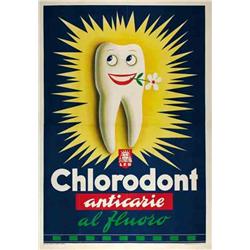 Advertising poster - CHLORODONT