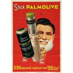 Italian advertising poster - PALMOLIVE