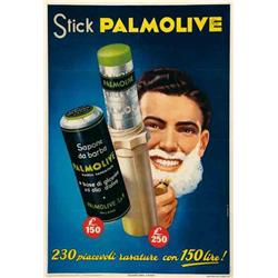 Italian advertising poster - PALMOLIVE