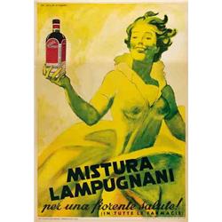 Italian advertising poster, various
