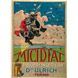 Italian advertising poster - MICIDIAL